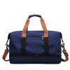 Foldable Waterproof Gym Bag Carry Duffel Bag for Sports and Travel - blue