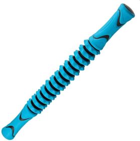 Roller Stick for Sore and Tight Muscles, Deep Muscle Relaxation Massager, 3D Muscle Roller Stick, Massage Stick for Full Body Fitness Sports - blue ro