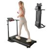 Folding Treadmill for Home Workout, Electric Walking Treadmill Machine 12 Preset or Adjustable Programs 250 LB Capacity(Mode GHN5381) - as Pic