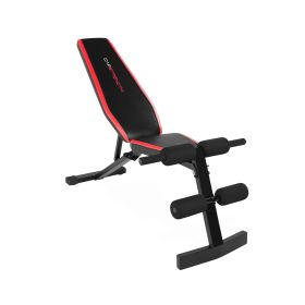 Strength Adjustable FID Utility Weight Bench - Red