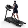 2.5HP Folding Electric Treadmill with LED Display and Cup Holder - as Pic