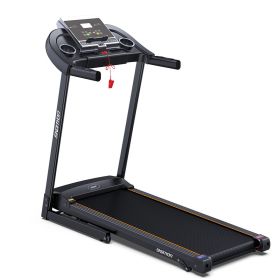 Multi-Functional Folding Treadmill for Home Gym Exercise Electric Treadmill with 15% Incline Treadmill - as Pic