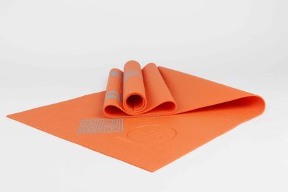 Printed PVC Yoga Mat - Orange