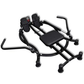 Rowing Machine 4 Level Hydraulic Resistance - Black
