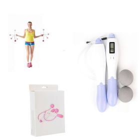 Home Gym Full Body Exerciser - Electronic Jump Skip Rope for any one - Pink