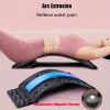 1pc Back Stretcher Massager; Back Massage Neck Stretcher; Back Pain Relief; Back Cracker Board; Posture Corrector; Back Massage - Purple