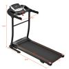 Folding Treadmill Electric Running Machine Walking Jogging Machine with 3 Level Incline 12 Preset Programs for Home Gym - as pic
