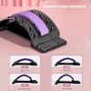 1pc Back Stretcher Massager; Back Massage Neck Stretcher; Back Pain Relief; Back Cracker Board; Posture Corrector; Back Massage - Blue