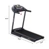 Multi-Functional Folding Treadmill for Home Gym Exercise Electric Treadmill with 15% Incline Treadmill - as Pic