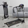 Folding Treadmills for Home, Foldable Electric Treadmill with LCD display, Lightweight Compact Treadmill Fitness Running Walking Jogging Exercise for