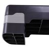Aerobic exercise training step platform with adjustable height,black and gray - black and gray