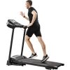 Compact Easy Folding Treadmill Motorized Running Jogging Machine with Audio Speakers and Incline Adjuster RT - MS196422AAA