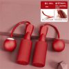 Cordless Jump Rope; Gym Sports Fitness Training; Built In Wire Skipping Rope; Fitness Equipment For Home Sports - Red Small Ball - United States