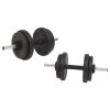 Barbell and Dumbbell Set 132.3 lb - 91402