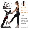 Folding Treadmills for Home 3.5HP Portable Foldable with Incline;  Electric Treadmill for Running Walking Jogging Exercise;  300lbs Capacity - Black