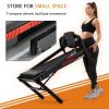 Folding Treadmills for Home 3.5HP Portable Foldable with Incline;  Electric Treadmill for Running Walking Jogging Exercise;  300lbs Capacity - Black