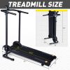 Manual Treadmill Non Electric Treadmill with 10&deg; Incline Small Foldable Treadmill for Apartment Home Walking Running (Mode GHN213) - as pic