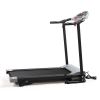 Multifunctional LCD Screen Foldable Treadmill - gray XH - gray