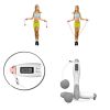 Home Gym Full Body Exerciser - Electronic Jump Skip Rope for any one - Blue