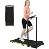 Treadmill-Walking Pad-Under Desk Treadmill 0.6-7.6MPH 2.5HP 2 in 1 Folding Treadmill-Treadmills for Home and Office - as Pic